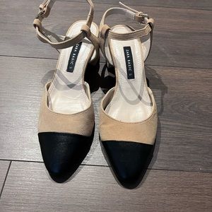 Chanel Slingback Dupe from Zara (suede and leather, excellent condition)